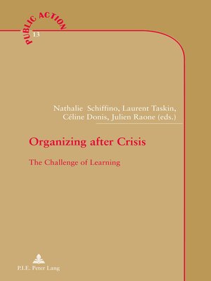 cover image of Organizing after Crisis